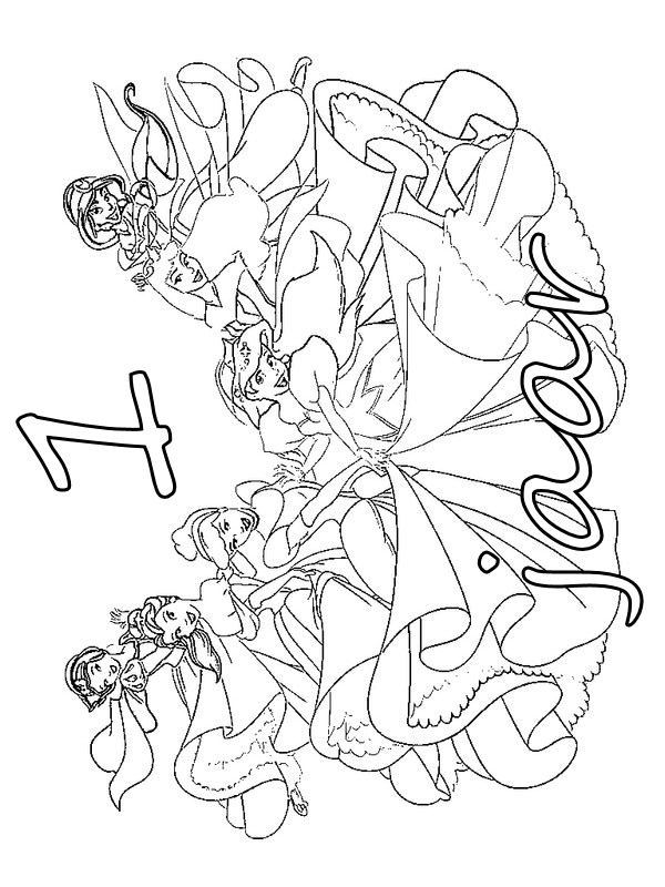 Malvorlage - Prinzessin geburtstag ausmalbilder 2cqm3