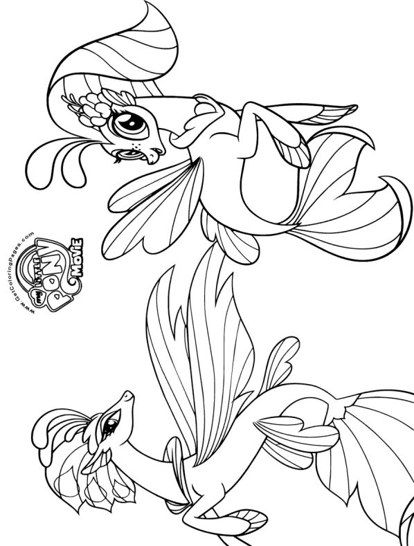 Malvorlage - My little pony der film ausmalbilder m8fni