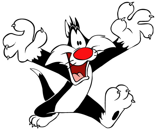 Clipart - Clipart sylvester animaatjes 10