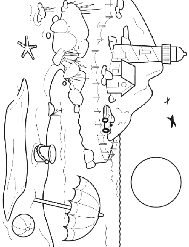 Malvorlage - Sommer urlaub malvorlagen 35