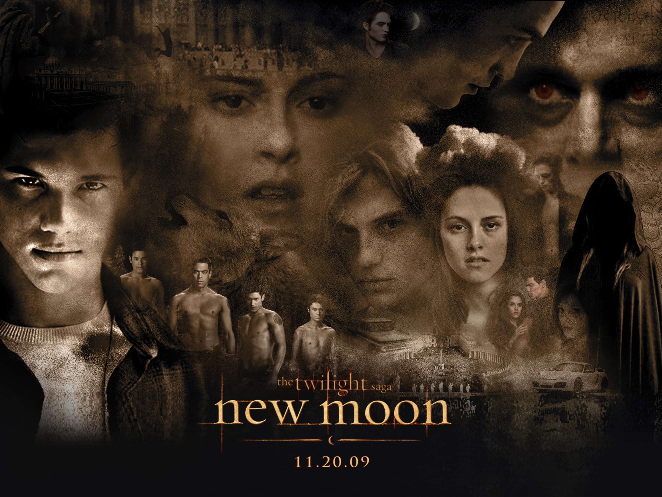 Twilight new moon