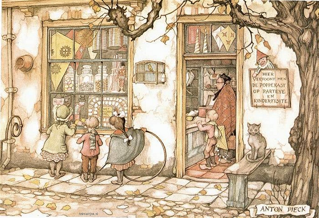 Anton pieck wallpapers